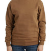 John Galliano Brown Crewneck Cotton Sweater