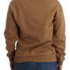 John Galliano Brown Crewneck Cotton Sweater