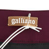 John Galliano Purple slim fit pants