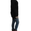 Cavalli Black knitted wool sweater