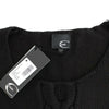 Cavalli Black knitted wool sweater