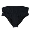 Dolce & Gabbana Black Nylon Stretch Swimwear Slip Bottom Bikini