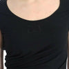 Cavalli Schwarzes Baumwolltop