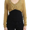 Cavalli Gold embellished gold shrug