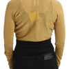 Cavalli Gold embellished gold shrug