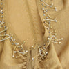 Cavalli Gold embellished gold shrug