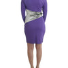 Cavalli Purple longsleeved dress