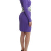 Cavalli Purple longsleeved dress