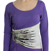 Cavalli Purple longsleeved dress