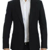 Dolce & Gabbana Black wool silk SICILIA blazer