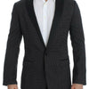 Dolce & Gabbana Black wool slim MARTINI blazer