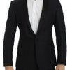 Dolce & Gabbana Black wool MARTINI slim blazer