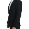 Dolce & Gabbana Black wool MARTINI slim blazer
