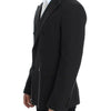 Dolce &amp; Gabbana – Brauner Slim-Fit-Blazer aus Wolle