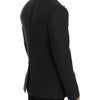 Dolce &amp; Gabbana – Brauner Slim-Fit-Blazer aus Wolle
