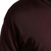 Dolce & Gabbana Maroon Viscose Turtleneck Pullover Sweater