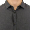 Costume National Gray linen casual shirt