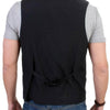 Costume National Gray cotton blend casual vest
