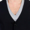Costume National Black wool blend casual vest