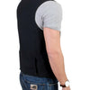 Costume National Black wool blend casual vest