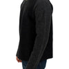 Pull ras du cou en laine grise Costume National Chic