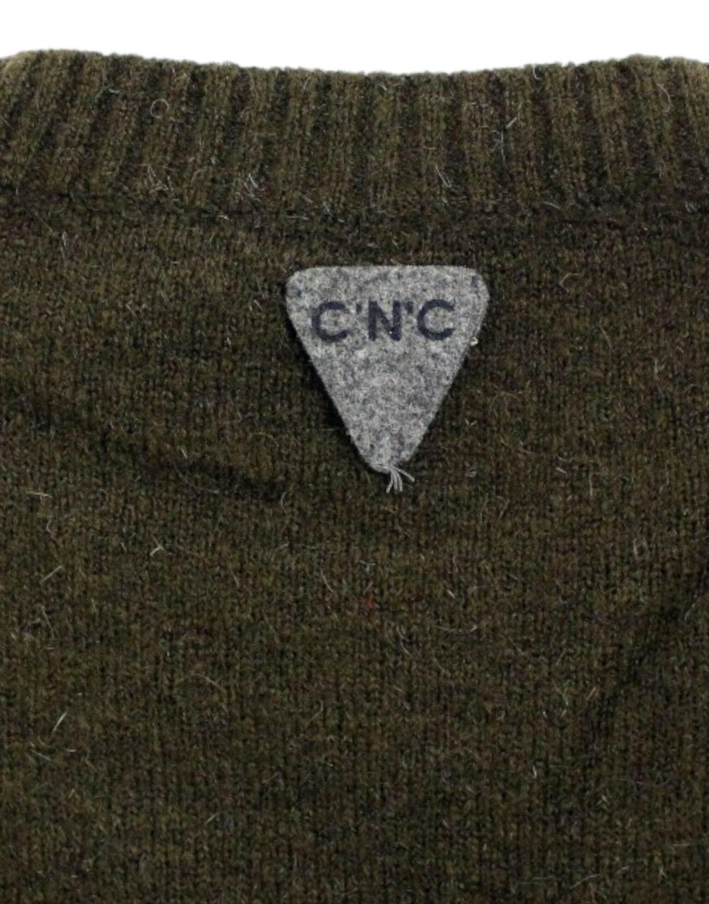 Pull rayé à col rond élégant de costume national