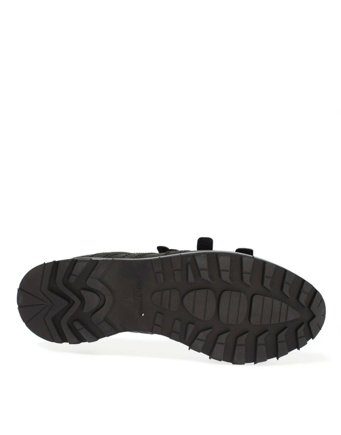 Dolce &amp; Gabbana Graue Lederstiefel mit Knöchelriemen