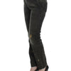 Costume National Gray distressed jeans