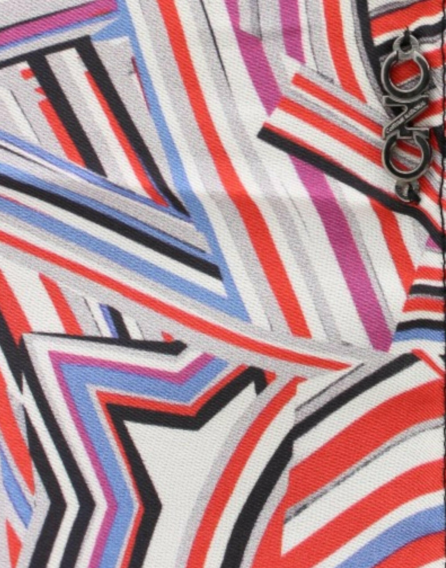 Costume National Chic Haut sans manches multicolore