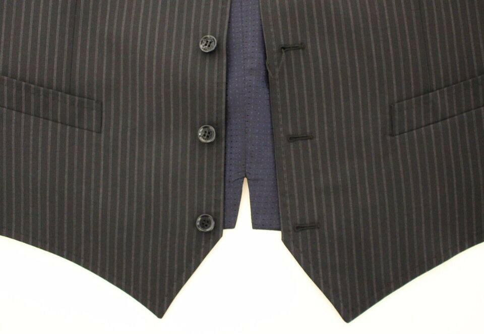 Dolce &amp; Gabbana – Graue Stretch-Weste für formelle Anlässe