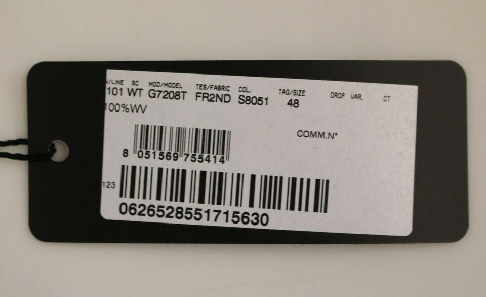 Dolce &amp; Gabbana – Einreihige Weste aus schwarz gestreifter Wolle