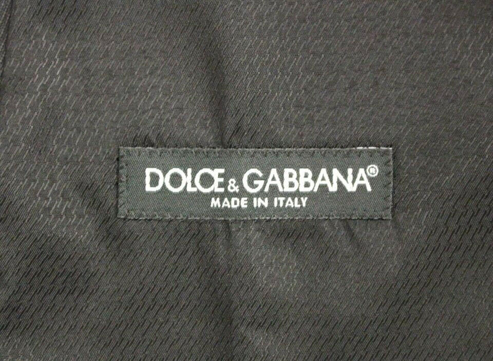 Dolce &amp; Gabbana Graue Weste aus Wolle für formelle Anlässe