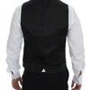 Dolce & Gabbana Gray Wool Formal Dress Vest Gilet Weste