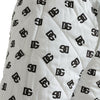 Dolce & Gabbana White Logo DG Print Men Jogger Sweatpants Pants