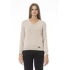 Baldinini Trend Beige Polyamide Women Sweater