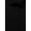 Bagutta Schwarzes Herrenhemd aus Baumwolle