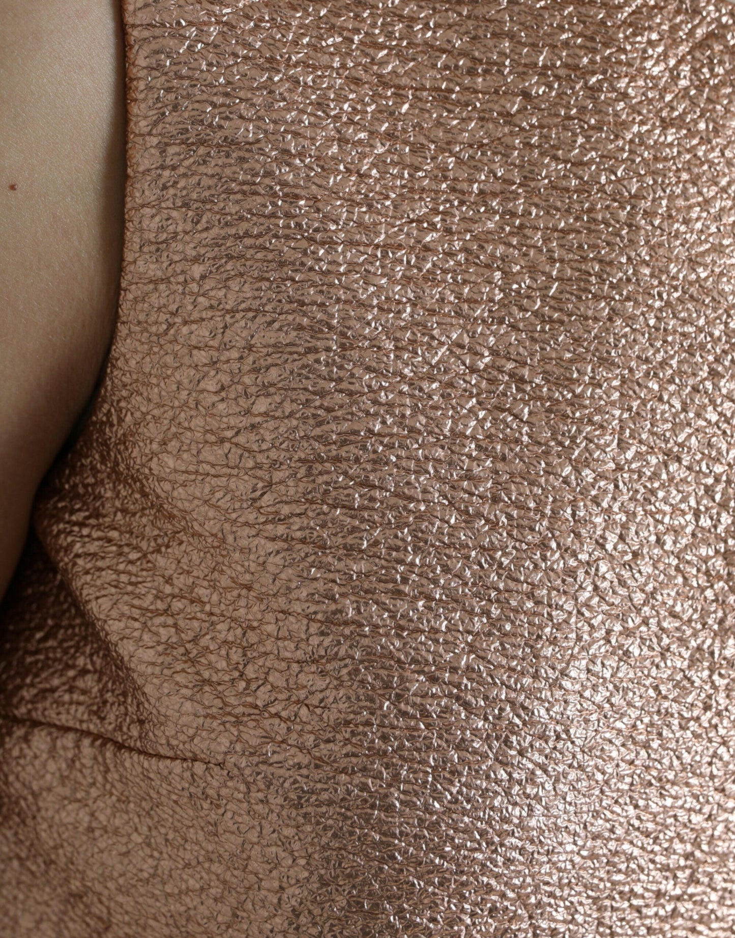 Dolce &amp; Gabbana – Ärmelloses Mini-Etuikleid aus Jacquard in Rosa