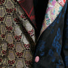 Dolce & Gabbana Multicolor Floral Patchwork Jacquard Jacket