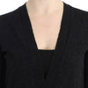 Costume National Gray wool alpaca cardigan