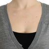 Costume National Gray lightweight cardigan