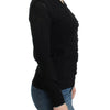Costume National Black V-neck wool sweater