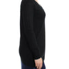 Costume National Black V-neck lightweight sweater