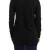 Costume National Black V-neck lightweight sweater