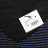 Costume National Black striped V-neck sweater