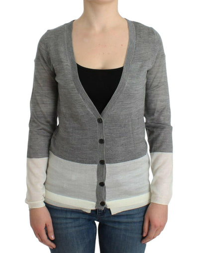 Costume National Gray lightweight cardigan
