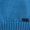 Costume National – Blauer Pullover mit Rundhalsausschnitt