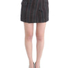 Costume National Gray wool mini skirt
