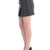 Costume National Gray wool mini skirt