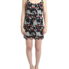 Costume National Floral silk mini dress