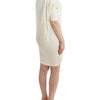 Costume National White modal tube dress